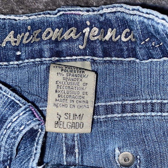 Girls blue Jean Bermuda shorts - Picture 4 of 7